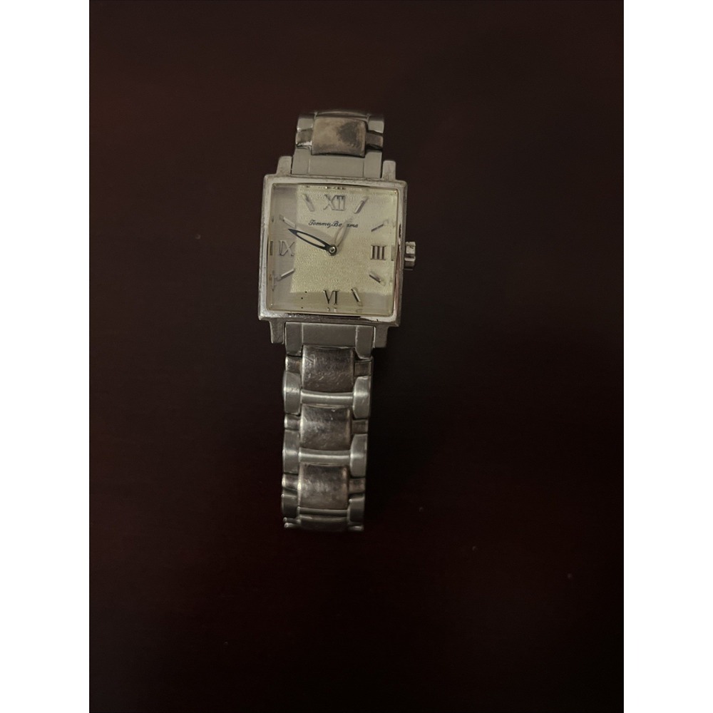 Tommy Bahama TB4001 Swiss Made Ag .925 Sterling Silver Men's Needs Battery